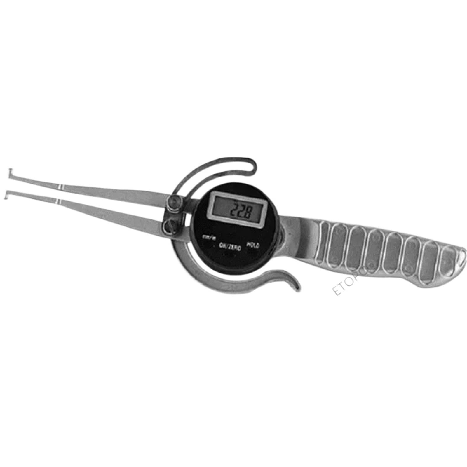 12.7-165mm Inside Caliper Spring Loaded ID Digital Caliper 150mm 6inch OD Digital Electronic Gauge Outside Caliper(Inside Caliper)
