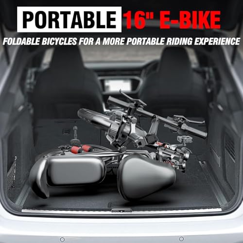 ZABLIZ Folding 2 Seater Electric Bike