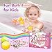 Unicorn Bath Bombs with Surprise Inside for Kids Girls, 6 Kids Bath Bombs with Jewelry Inside, Natural Bubble Bath Set for Skin Moisturizing, Birthday Christmas Easter Gifts for 4 5 6 7 8 Year Old