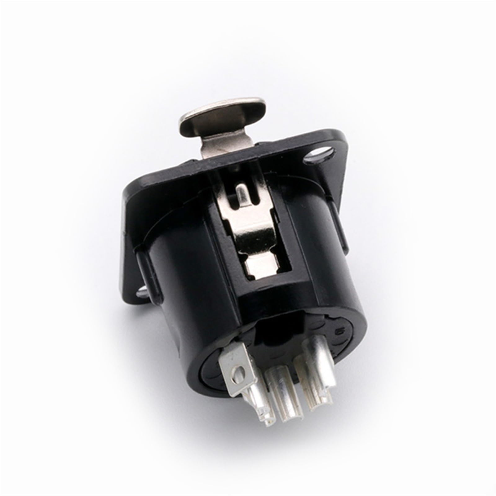 10 sztuk/partia 5-pinowy XLR do montażu panelowego XLR wtyczka męska/żeńskie gniazdo jack mikrofon zacisk kabla mikrofonowego XLR złącze przewodu podwozia (C1036x5 C1037x5)