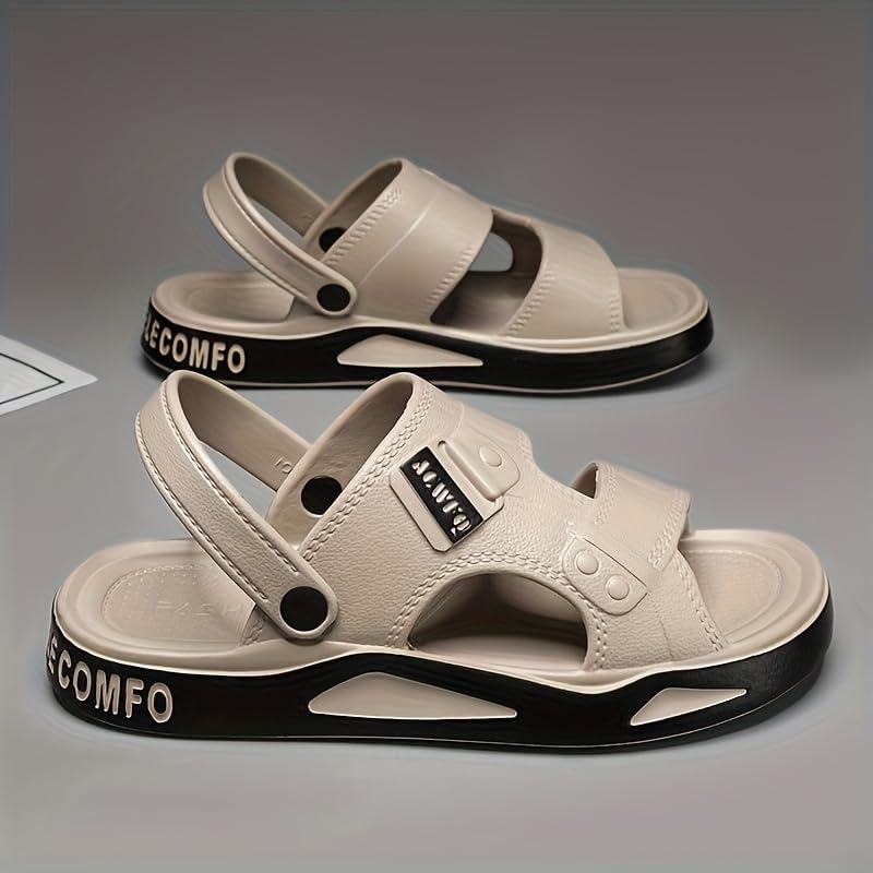 Men's Summer Sandals Slides - Breathable, Non-Slip EVA Sandals for Beach & Indoor Comfort Casual Style3