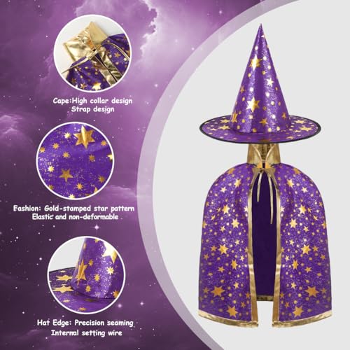 AYBUY Wizard Cape Witch Cloak Kids - Image 3