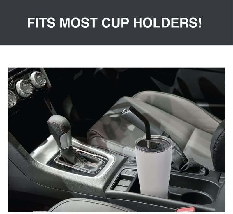 Miniatura 8 de HYDRAFLOW Capri - Vaso de 20 onzas con popote  Vaso aislado al vacío de triple pared  Vaso aislado al vacío  Vaso de acero inoxidable  Vaso