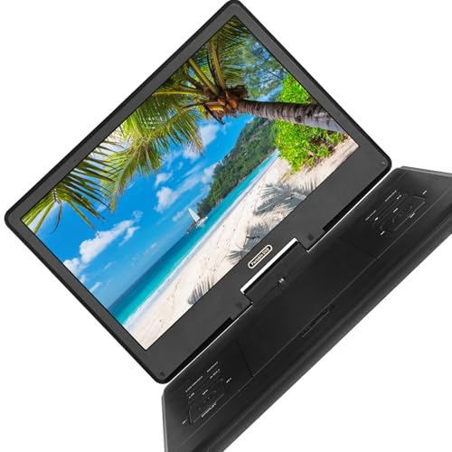 Lecteur numérique portable 14 pouces idéal pour le divertissement de voyage sans coupure