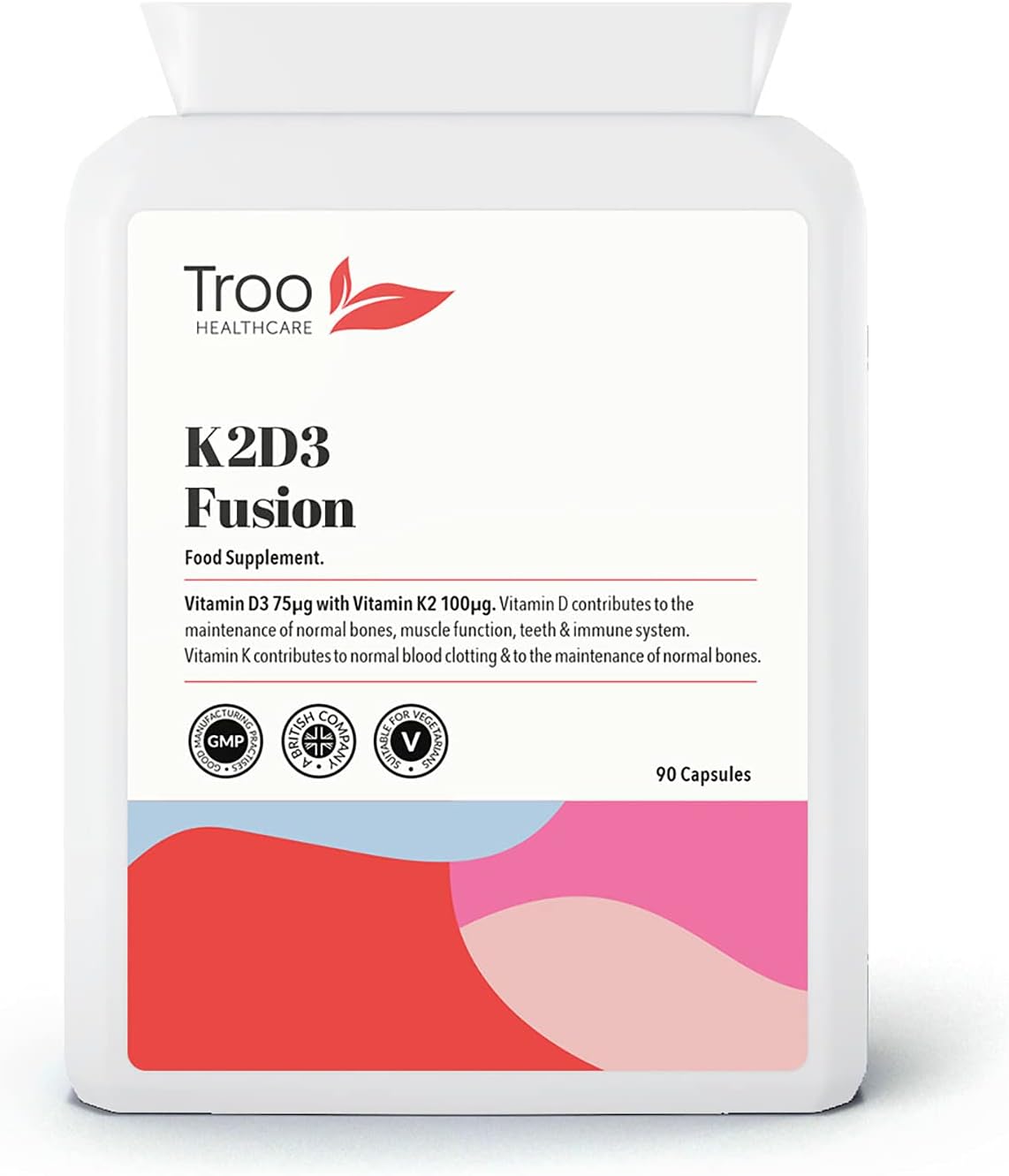 Vitamin K2 & D3 Fusion