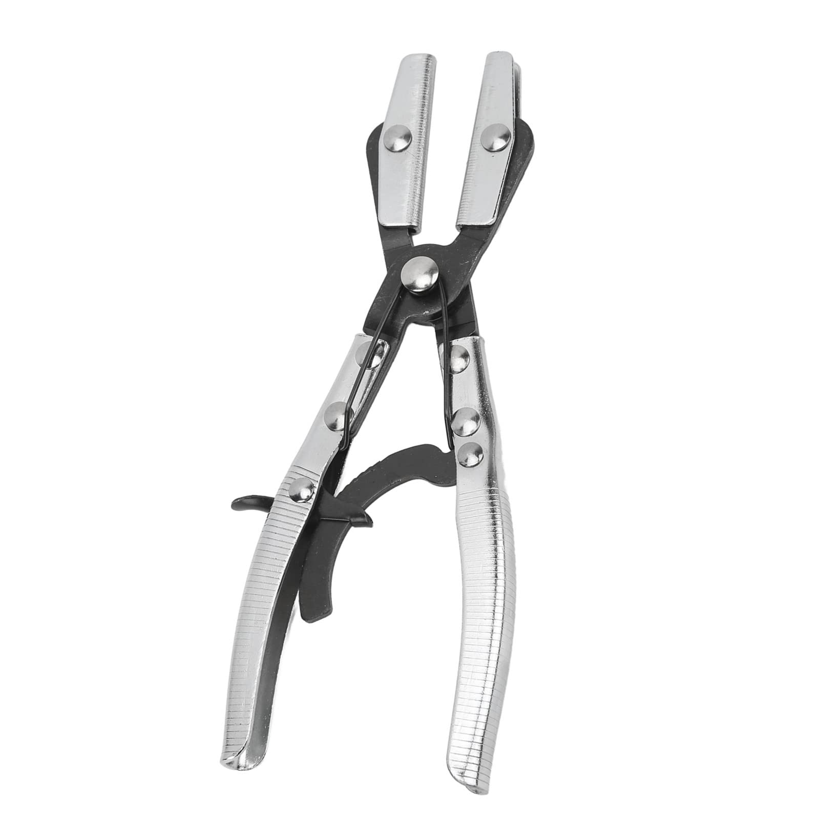 YAOGOHUA Hose Pinch Off Plier Ratcheting Jaws Swiveling Universal for Automobile Radiator Brake Coolant Pipes (10 Inch)