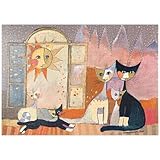 Gelegte Puzzle Größe von 68 x 48 cm das perfekt Puzzle für Erwachsene mit 1000 teilen.