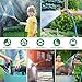 16 Pieces Garden Hose Quick Connect Fittings 3/4 Inch Plastic Water Hose Quick Connect Male and Female Water Hose End Adapters with 10 Pieces Rubber Washer（Green）