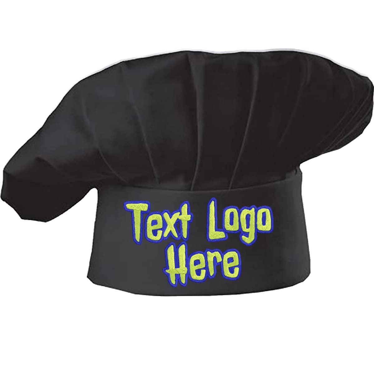 Chef hat with Personalized Embroidered Name/Text Adult Adjustable on The Back Baker Kitchen Cooking Chef Cap for Dad Mom