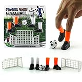 Alasida Finger Football Game Sets with Two Goals Funny Family Party Finger Soccer Game