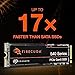 Seagate FireCuda 540 SSD 1TB, interne SSD, M.2 2280 PCIe Gen 5, snelheden tot 10.000/ MB/s en 2000TBTBW, Data Rescue Service (ZP1000GM3A004)