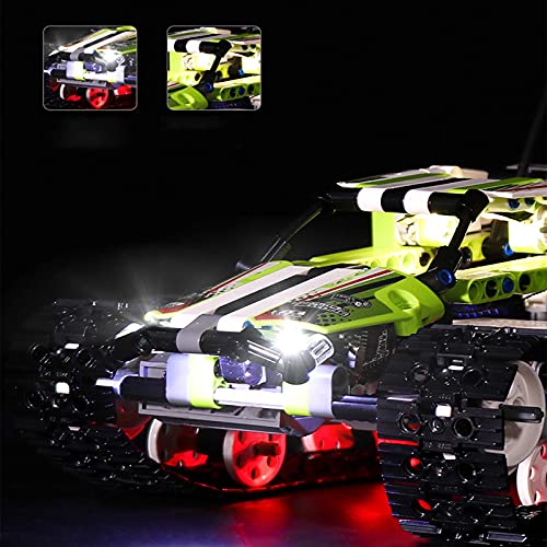 KCGNBQING NLNE Light Set für Bausteine Modell - LED Light Kit Kompatibel mit Lego 42065, Nicht Enthalten das Modell… – Bild 3