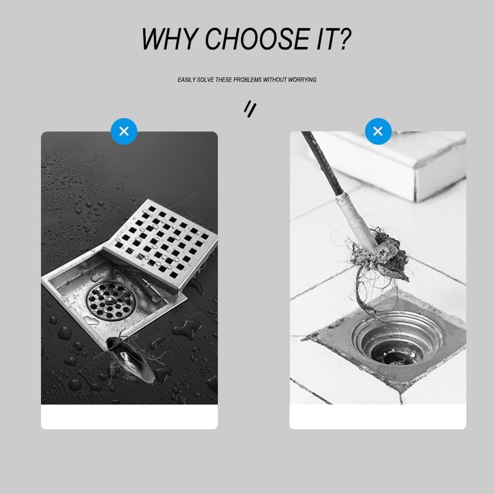 Shower Drain Covers - 2 Silicone Plugs -4 Shower Drain Covers - 2 Silicone Plugs -4