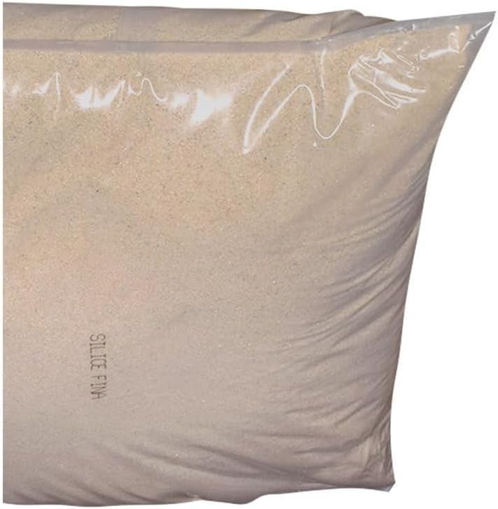 Mugar- Arena de sílice para césped Artificial en Sacos de 25 Kilogramos-granulometría Fina