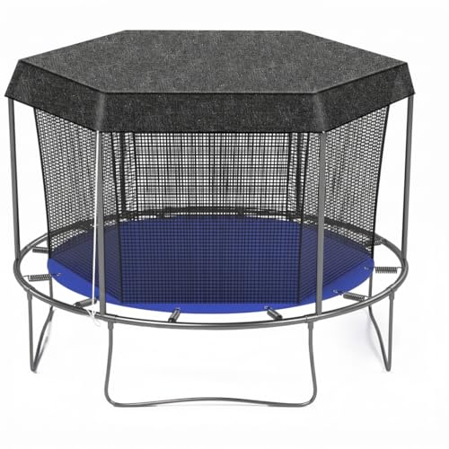 Couverture de trampoline 10 pieds pour protection solaire et anti débris