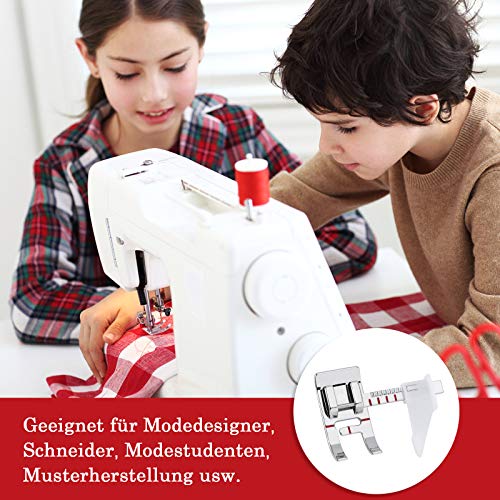 Guangcailun Verstelbare liniaalprint Presser Foot Multifunctionele Naaimachine Snapping naaivoetje - Image 7