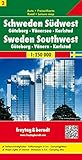  Schweden Südwest - Göteborg - Vänersee - Karlstad, Autokarte 1:250.000