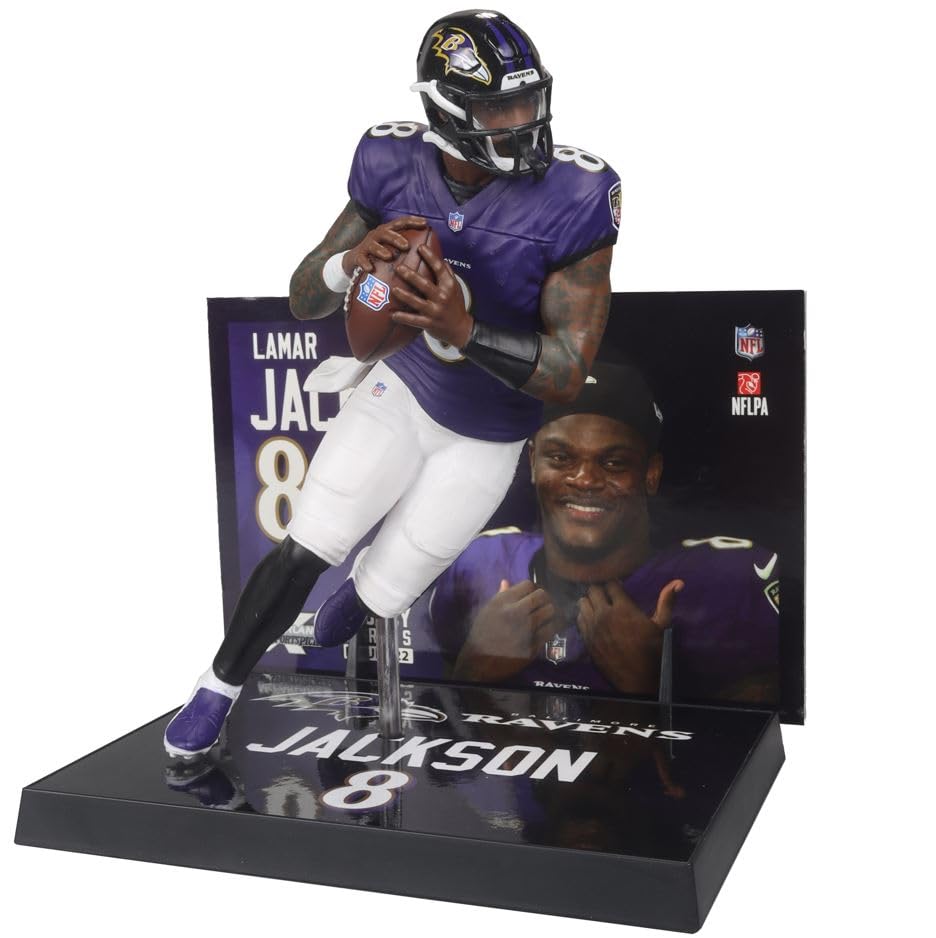 Amazon.co.jp: ラマー・ジャクソン(ボルチモア・レイブンズ) NFL 7