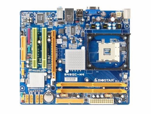 Biostar 945GC-M4 Intel 945GC Socket 478 micro-ATX Motherboard w/Video, Audio & LAN