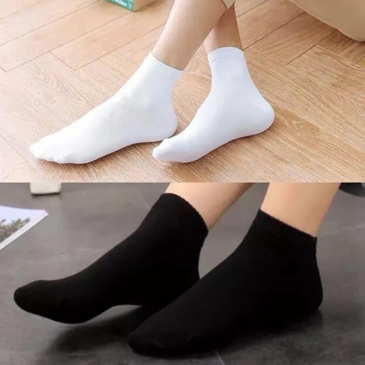 SAP Enterprise II Pack Of 1 Comfortable Cotton Cushioned Ankle Low Cut Socks for Men Women Non Slip and Breathable for Running Socks.(white)3