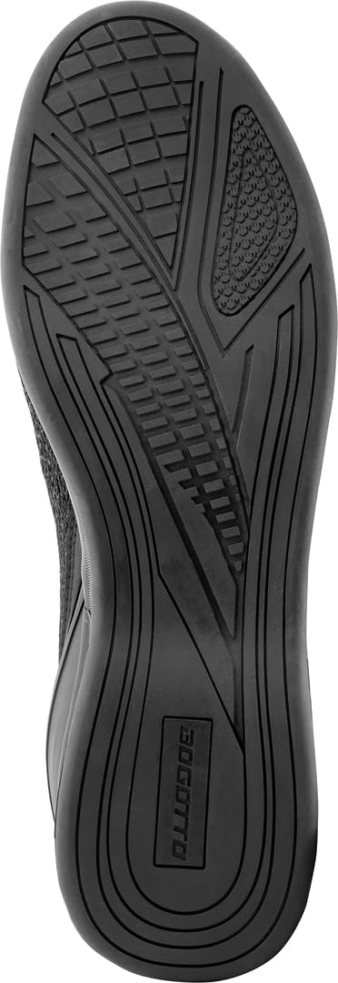 Bogotto Tokyo Scarpe da moto traforate, nero/bianco/rosso, 40