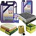 Produktbild Inspektionspaket 6L LM LL High Tech 5W-40 + MANN Filterpaket 1er