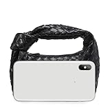 【Kleiner Kapazität Handtasche】Diese modische handgeknotete Hornhandtasche misst 11,02 x 3,14 x 9,05 Zoll (L*W*H), Eine kompakte Umhängetasche, die nur kleine Gegenstände wie Phone, Geldbörse, Brille, Lippenstift (bitte überprüfen Sie die Größe vor der Bestellung) aufbewahrt. Eine hervorragende Wahl für den täglichen Gebrauch.