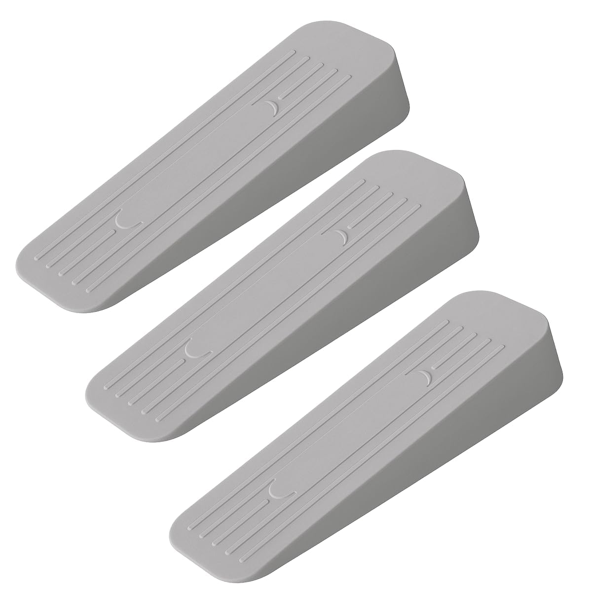 Rubber Door Stopper Wedge, Heavy Duty Anti-Slip Door Holder & Blocker with Strong Grip for Tiles, Marble, Wood, Carpet & Cement Floors | Home, Office, School & Warehouse Use (Brown) — Amazon image 7