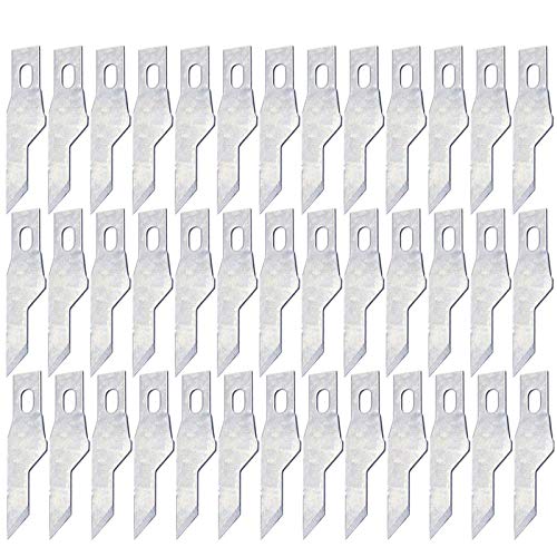TIHOOD 100PCS #16 Replacement Hobby Blade/Steel Craft Knife Blades