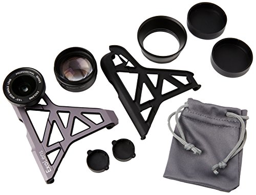 Get Cheap Price ExoLens Camera Lens Kit for Apple iPhone 6/6S - Graphite