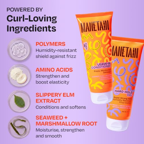 Manetain Hydrate & Hold Curl Kit 100ml - Image 4