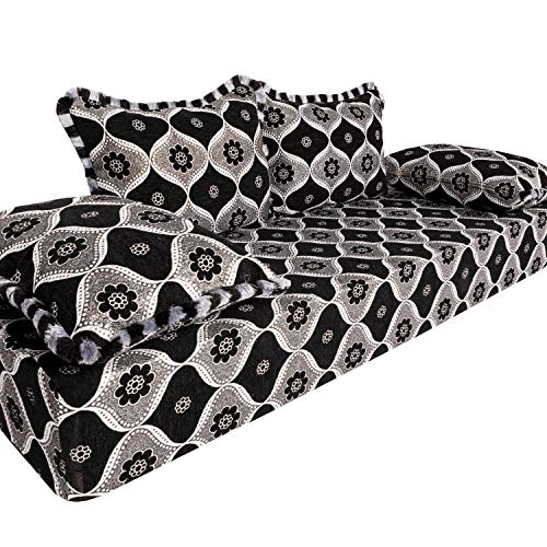 Orientalisches Sofa Couch Junus 200cm groß 3 Sitzer | Marokkanische Couchgarnitur für Wohnzimmer inklusive Sofakissen… – Bild 3