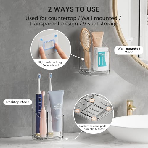 Toothbrush Holder Wall Mount