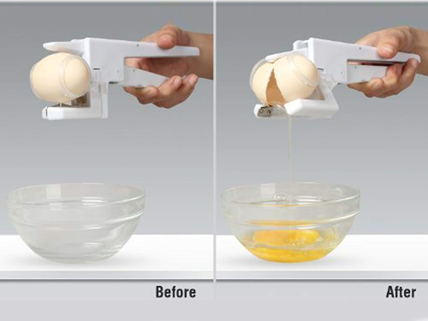Casse-œufs Manuel – Outil De Cuisine Pour Casser Les œufs Proprement, Sans Coquilles Dans Les Aliments
