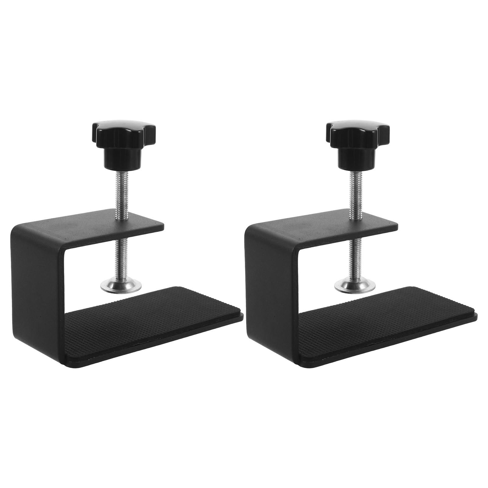 Operitacx Lot de 2 supports de levier de vitesse de course pour table - Fixation de bureau pour le gaming - Support de levier de vitesse en forme de C pour simulateur de bureau, accessoires de jeu,