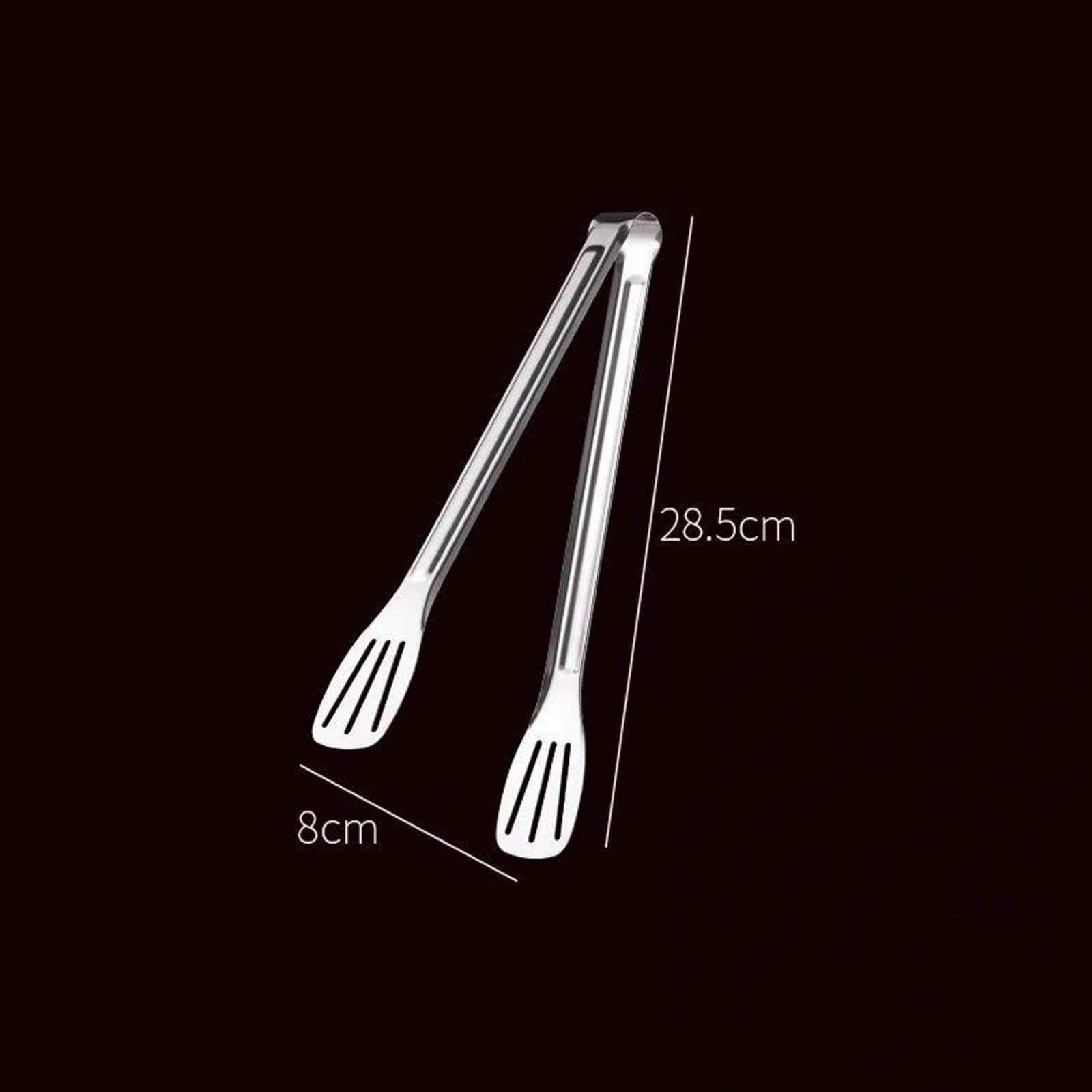 IceTongs, Pinzas para Comida de Acero Inoxidable, Utensilios de Cocina, Herramienta de Cocina para Buffet, Pinza para Pan anticalor, Pinza para repostería, Pinzas para Utensilios