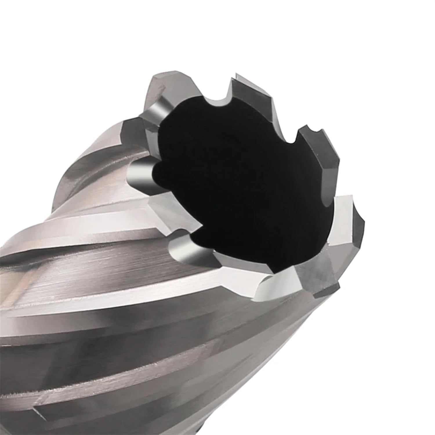 12-60X25mm HSS Annular Core Drill Bit 19mm Weldon Shank Hollow Hole Saw for Metal Steel Tool 1Pcs(36mmX25mm)