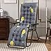 Coussins inclinables en tissu brossé pour chaise longue de jardin chaise longue à dossier haut coussin de baie vitrée coussin pour chaise à bascule canapé tatami voiture bureau
