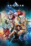 POSTER STOP ONLINE Aquaman - Movie Poster (Regular Style - Battle for Atlantis) (Size 24' x 36')