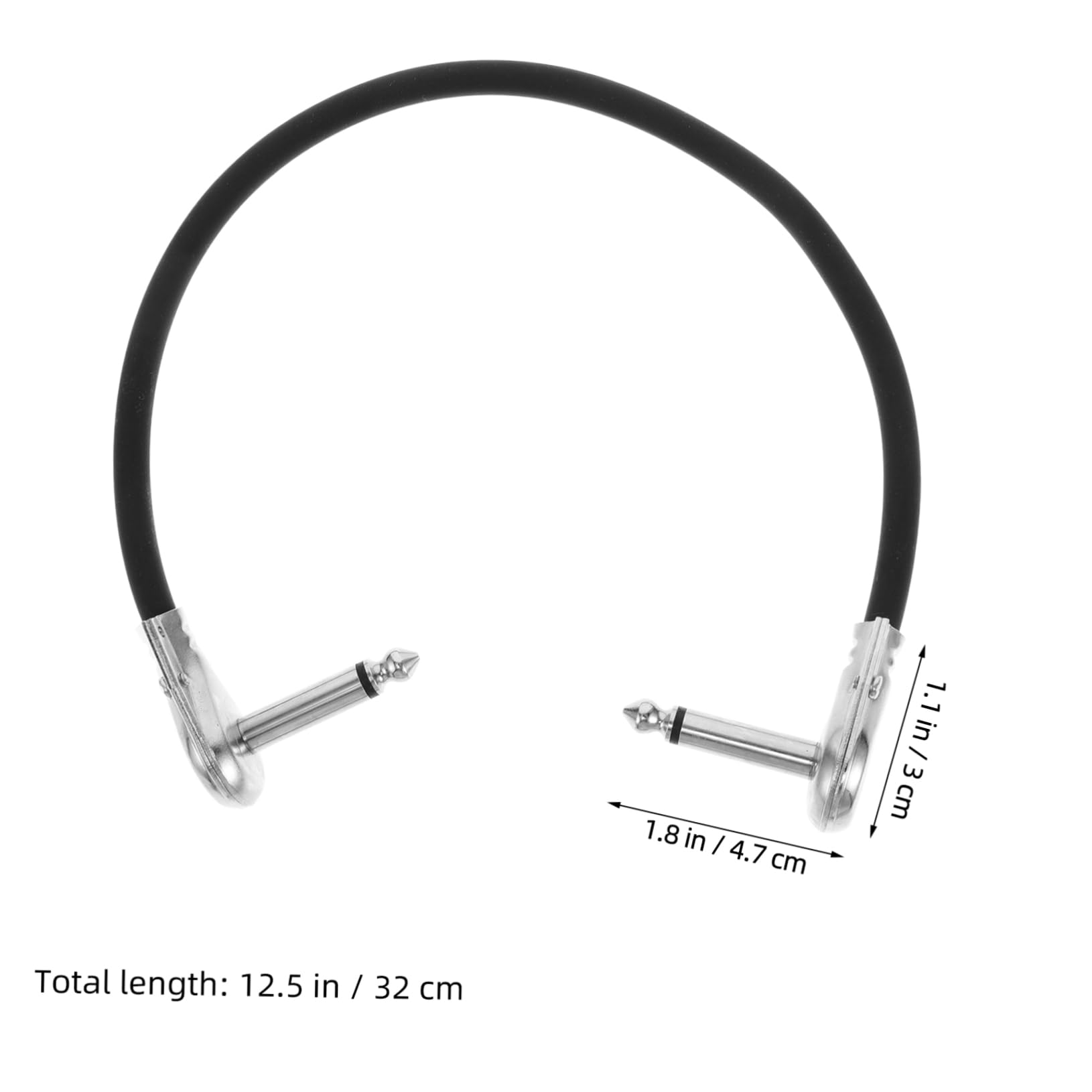 Toddmomy Essential Guitar Instrument Cable Noise- Guitar Amp Cord Flat Patch Cable