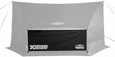 CAMVIL ジッパータープ ヘキサ型　メッシュ、サイドウォール付 CAMVIL ジッパータープ ヘキサ型 メッシュ、サイドウォール付