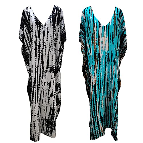 Robe de plage imprimée et ample pour femmes d'été - 5