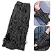 BCOATH Breathable Punk Ripped Goth Leg Warmers Dark Style Leg Sleeves Halloween Costume Goth Fashion