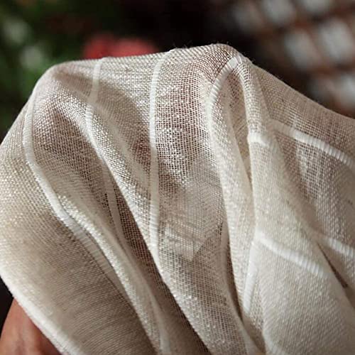 Rideaux lin beige HORV pour inviter la douceur et la sérénité chez vous