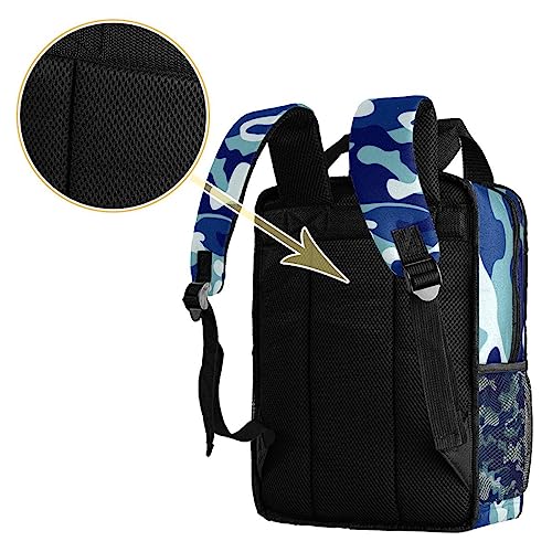 Sac à dos garçons réglable multicolore camouflage 26cm - 4