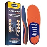Dr. Scholl’s Advanced Schmerzfrei-Einlagen Herren Damen, robuste orthopädische Einlagen für Arbeits­schuhe & Stiefel, Plantarfasziitis & Fußgewölbestütze, stoßdämpfend, belastbar bis 150 kg, 42-42.5