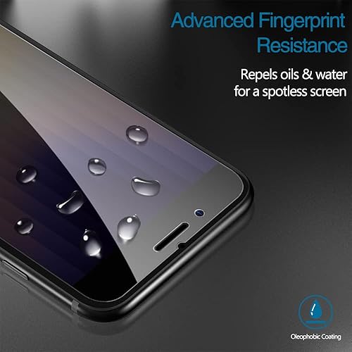 Miniatura 62 de Fotbor Protector de pantalla de privacidad para iPhone 12 Pro Max, protector de pantalla de privacidad para iPhone 12 Pro Max [2 antiespías] Negro