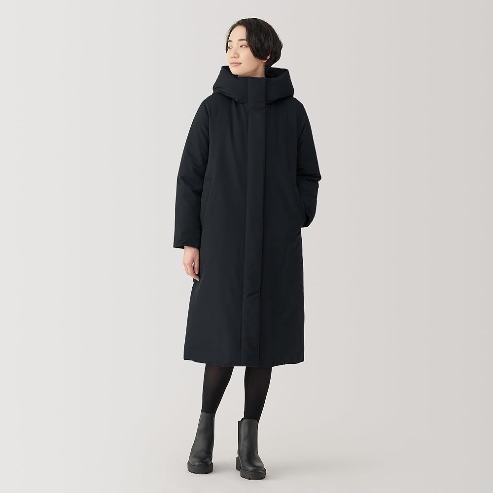 新品タグ付き／無印良品 ダウンロングコート ／大きいサイズXLダークブラウン撥水 Amazon | 無印良品 婦人 撥水ダウンロングコート レディース
