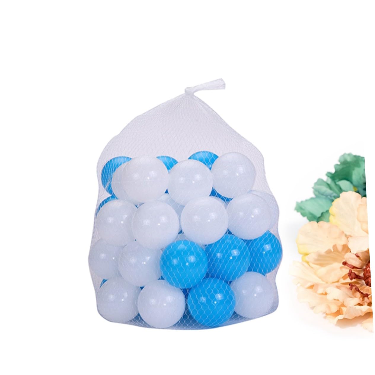 TOYANDONA Bolas de Plástico Gruesas 7cm 50 Piezas PE para Bebés y Niños