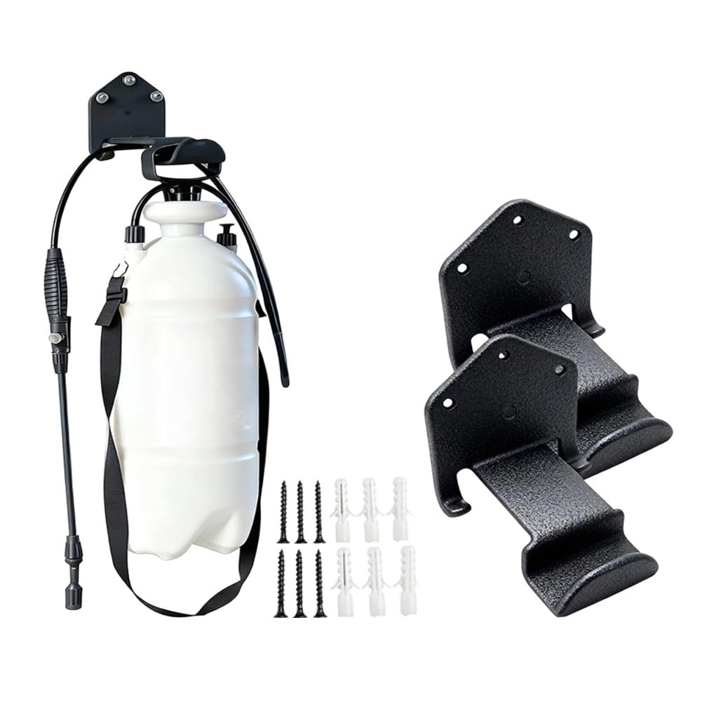 Wandmontierter Sprühhalter, Rucksack-Gebläsegestell für Gartenaufbewahrung, robuster Metallständer für Schuppen, Garage, Organisation